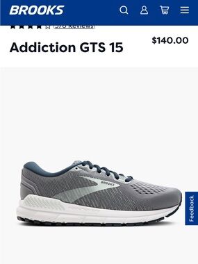 Brooks Addiction GTS 15 running shoe